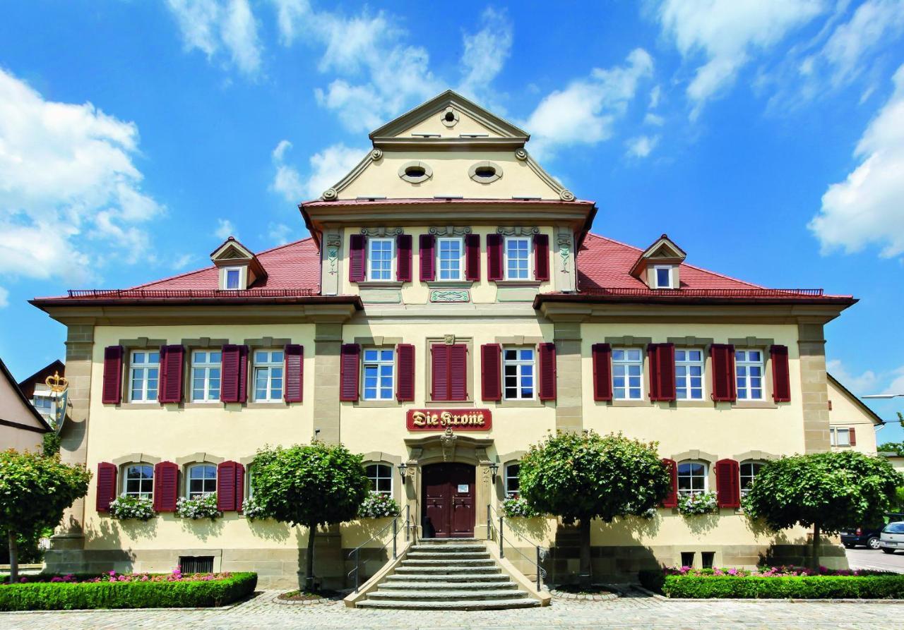 Gasthof Die Krone Schwäbisch Hall Zewnętrze zdjęcie